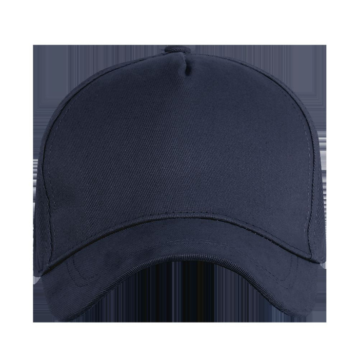 Кепка-бейсболка хб 260 г/м2, 5 клиньев м/з STAN 12 т.синяя