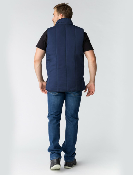 Жилет утепленный Универсальный т.синий