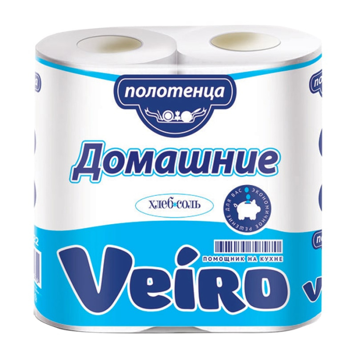 Полотенце бумажное в рулоне 2 сл. 2 шт. Familia